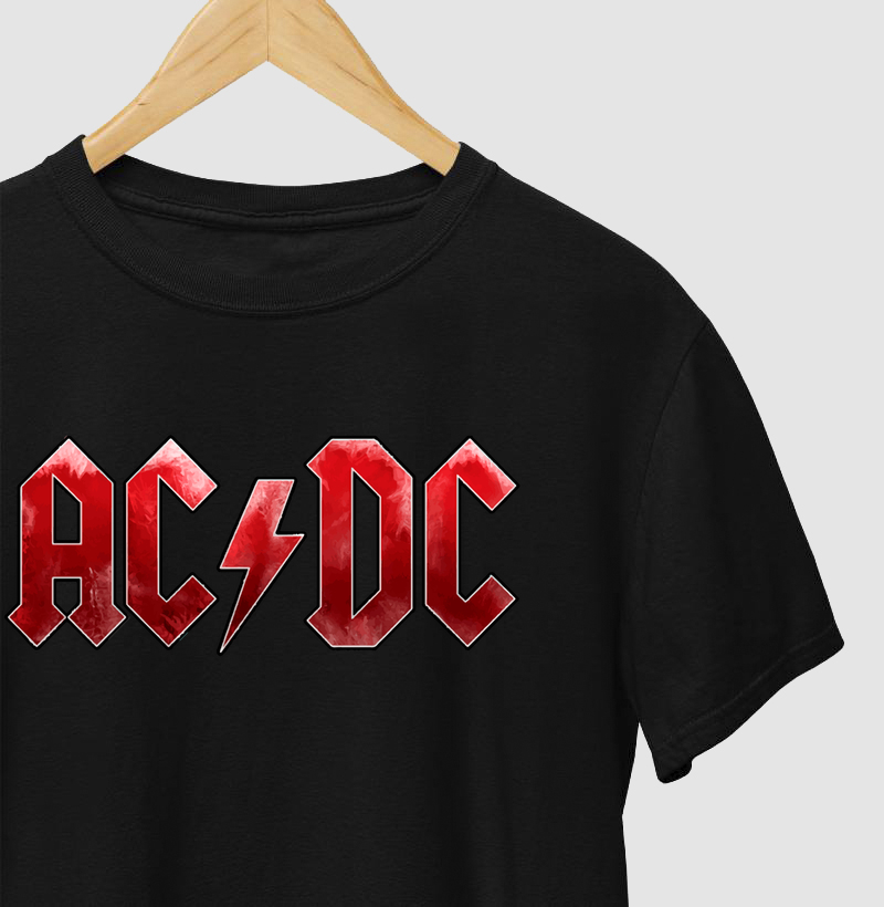 Camiseta Camiseta Logo AC/DC