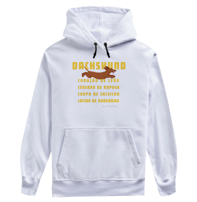 Dachshund Caramelo Coração de Leão