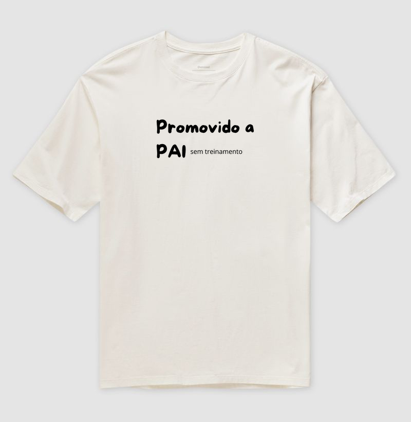 Camiseta Promovido a pai