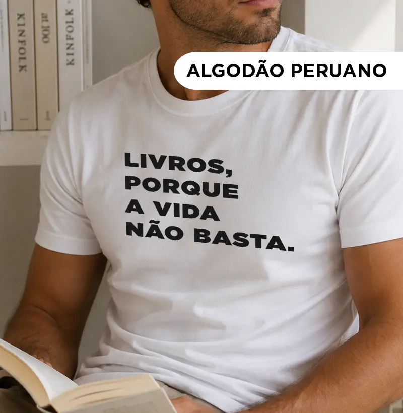 Livros, porque a vida não basta