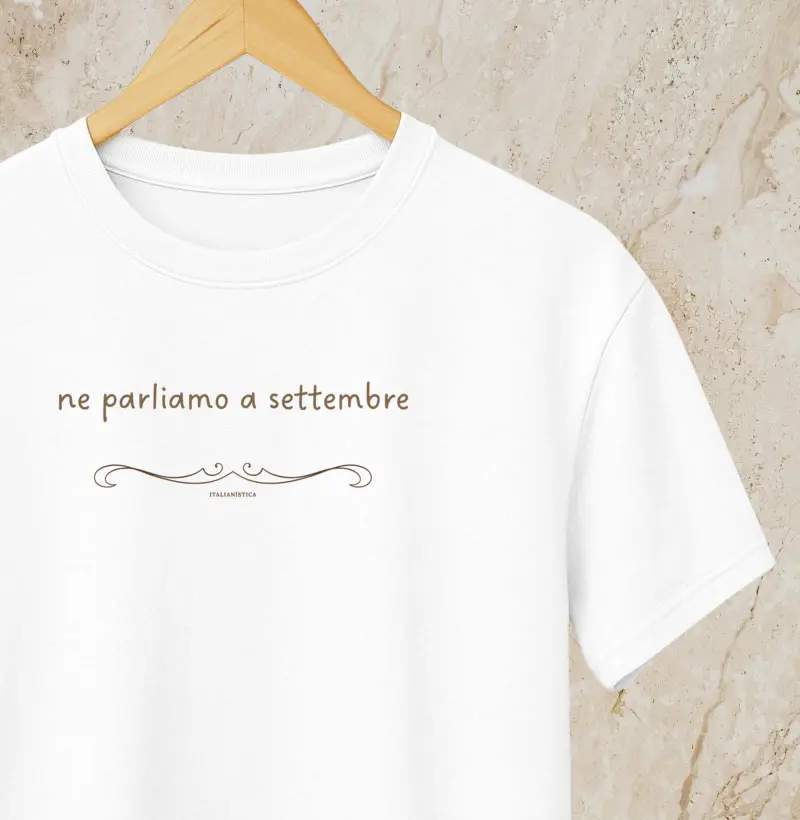 Ne parliamo a settembre