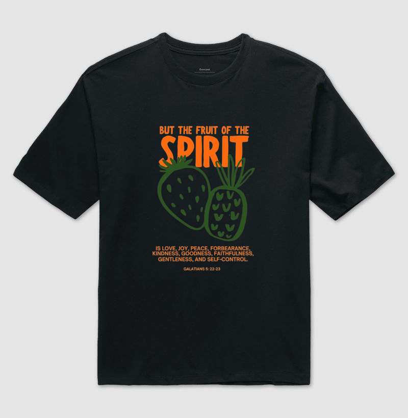 But the fuir of Spirit - Camiseta Oversized