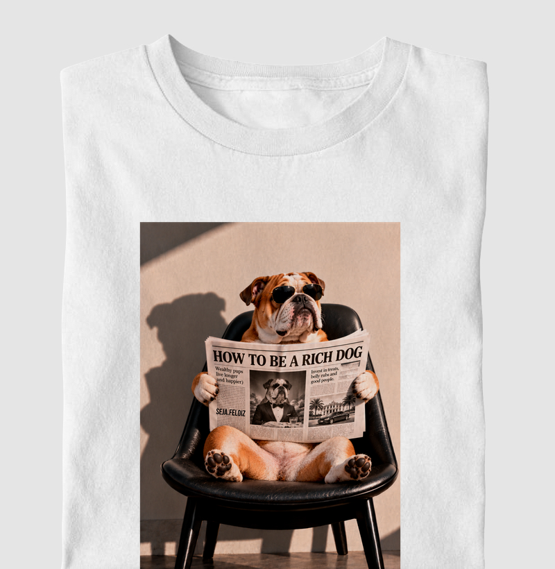 💸 How to Be a Rich Dog – Versão Bulldog Inglês 🐶👑