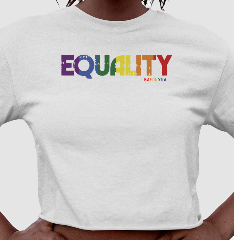 Cropped 🌈 Equality — porque igualdade nunca sai de moda