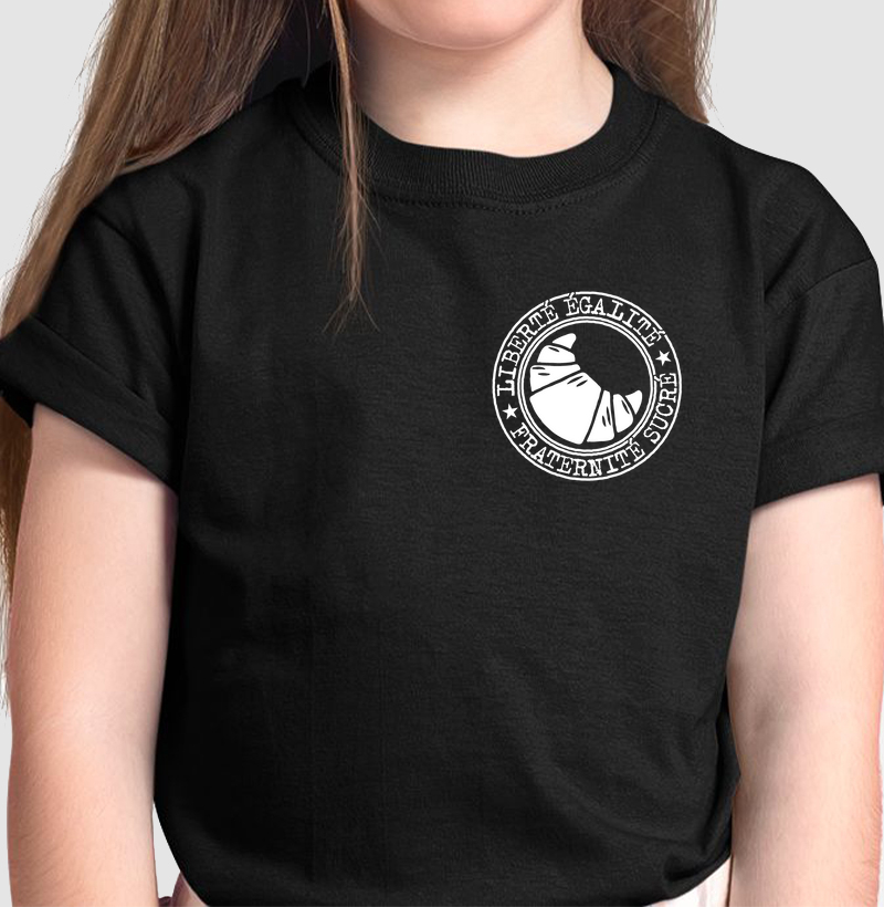 Camiseta Infantil Croissant