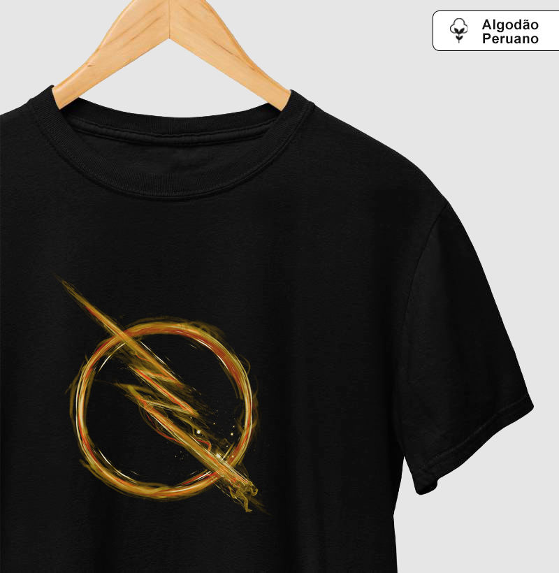 Camiseta Reverse Speed Lightening Algodão Peruano - Camiseta Algodão Peruano