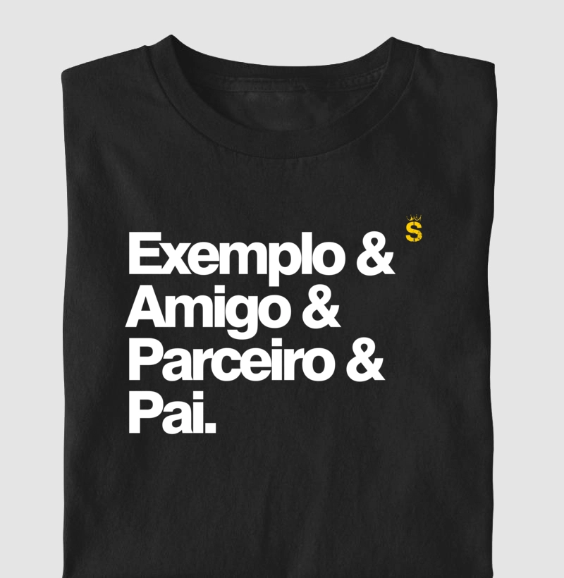 Exemplo amigo parceiro pai