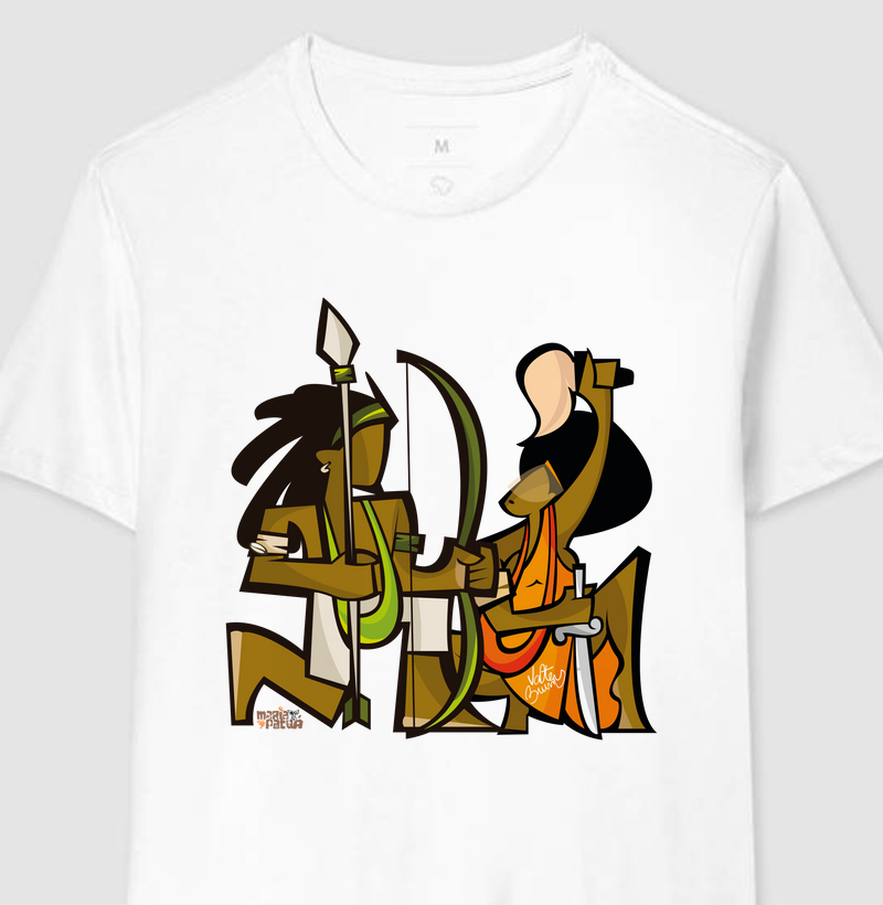 Iansã e Oxóssi Colors Maria Patuá