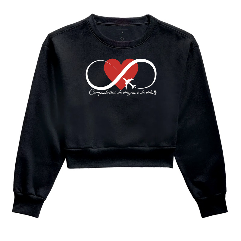Camiseta Casal Viagem Infinita | Companheiros de Viagem e de Vida | Excursionista
