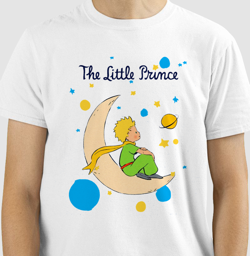 Camiseta O Pequeno Príncipe Saint-Exupéry