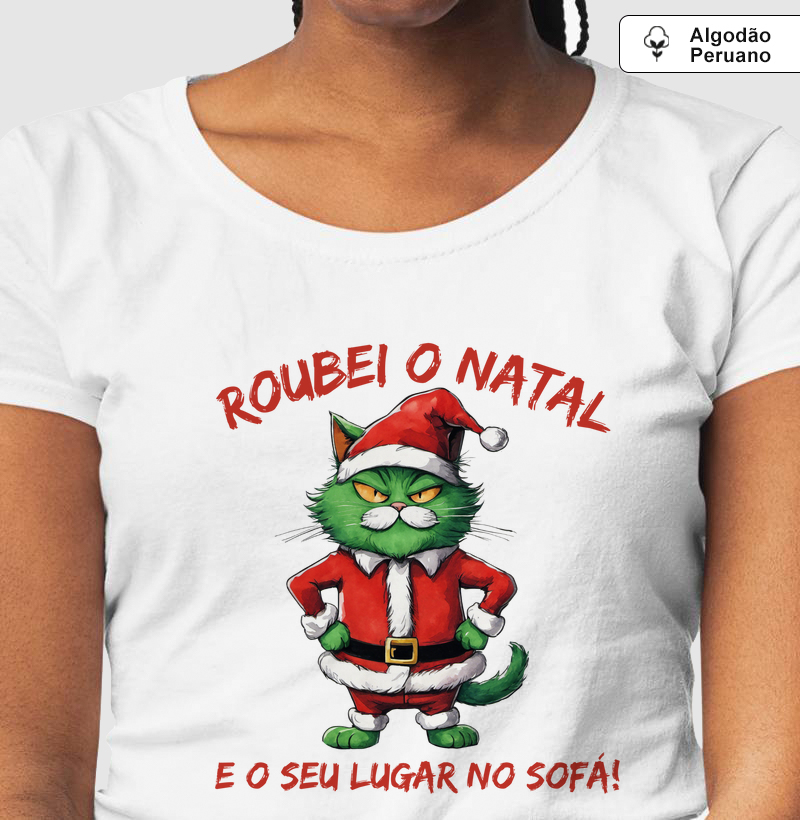 Roubei o Natal E o seu lugar no sofá!