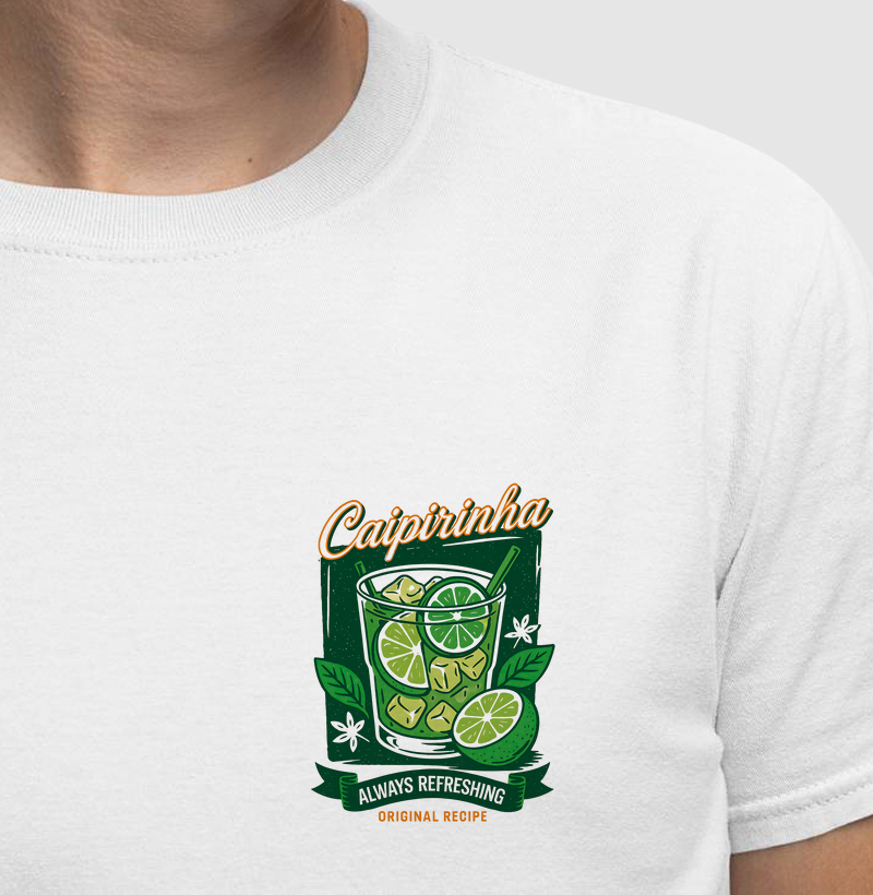 Camiseta Caipirinha always refreshing