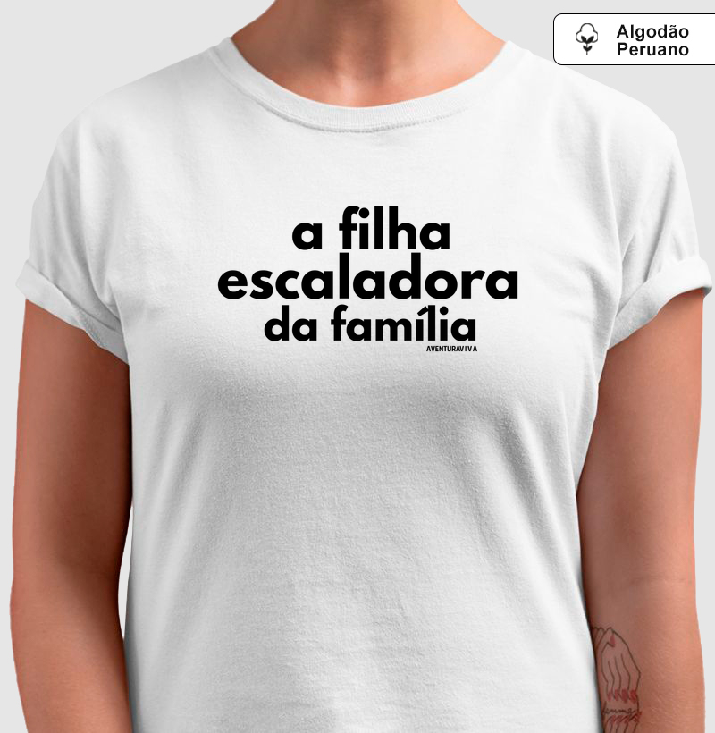 A filha escaladora da família