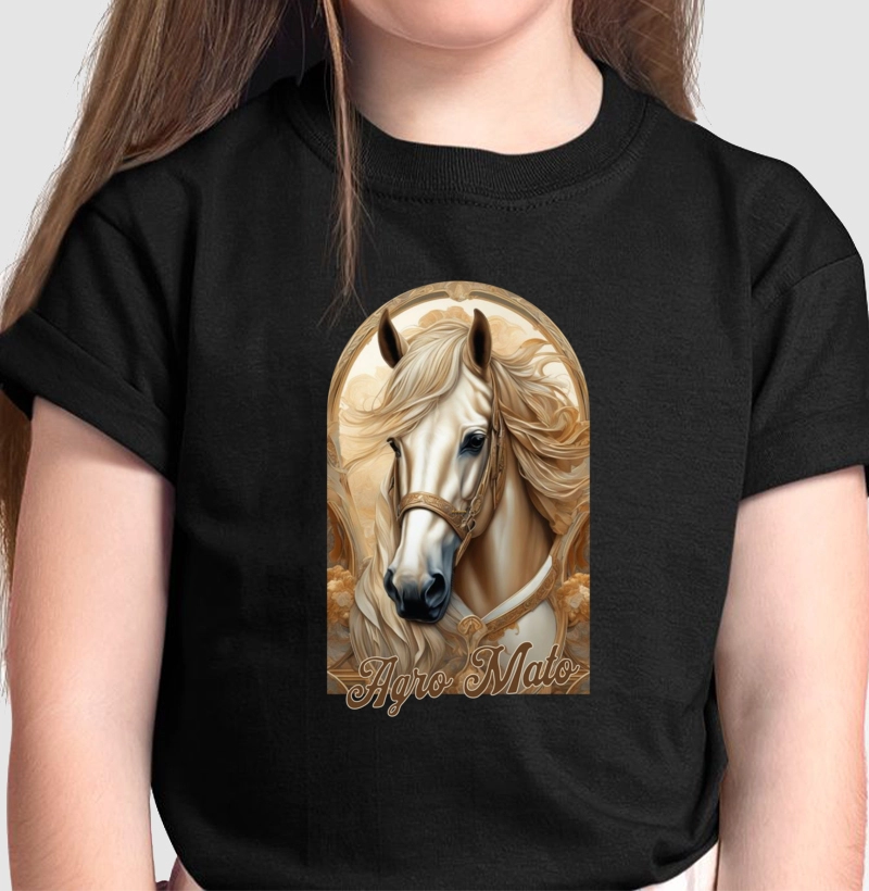 Camiseta Infantil Horse Girl