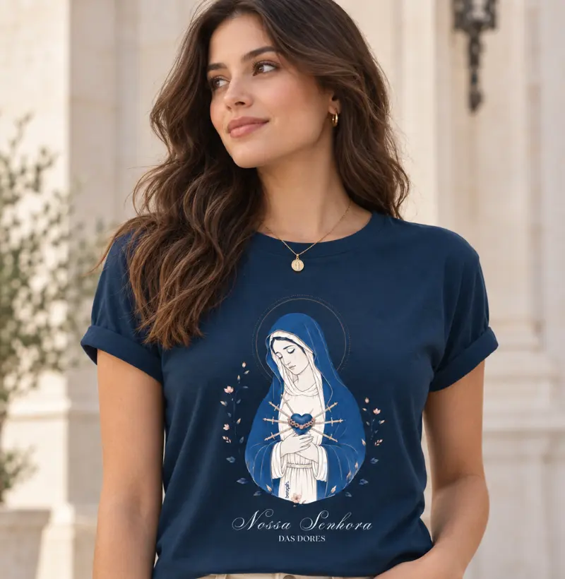 T-shirt Clássia Unissex - das Dores