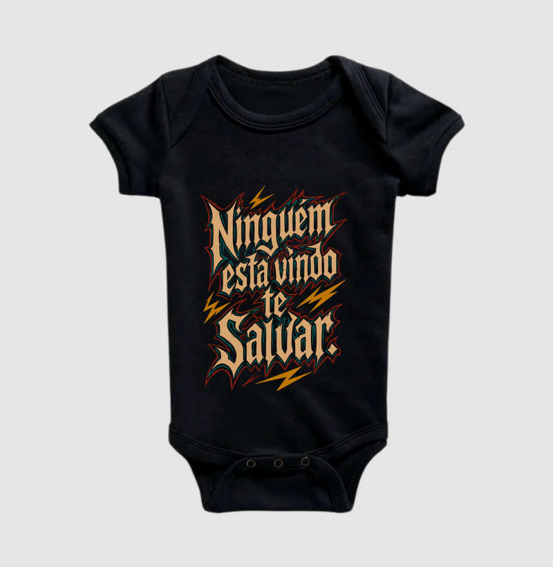 Ninguém está vindo te salvar. ⚡
