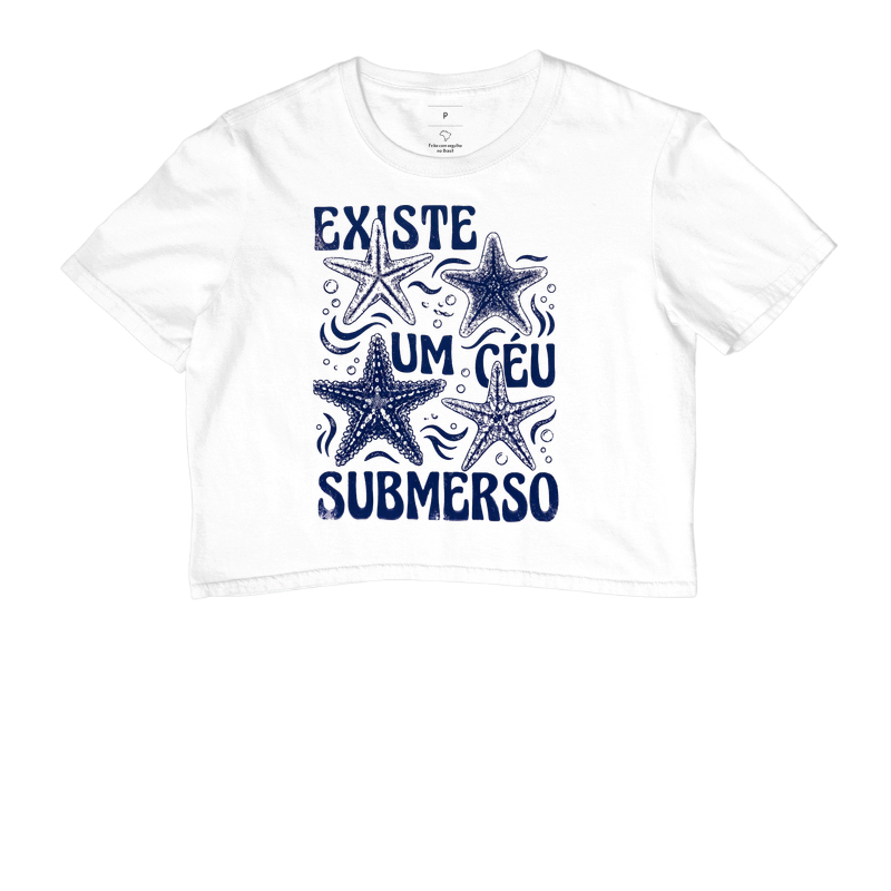 Camiseta Variações da Estrela-do-Mar - (Existe um Céu Submerso)
