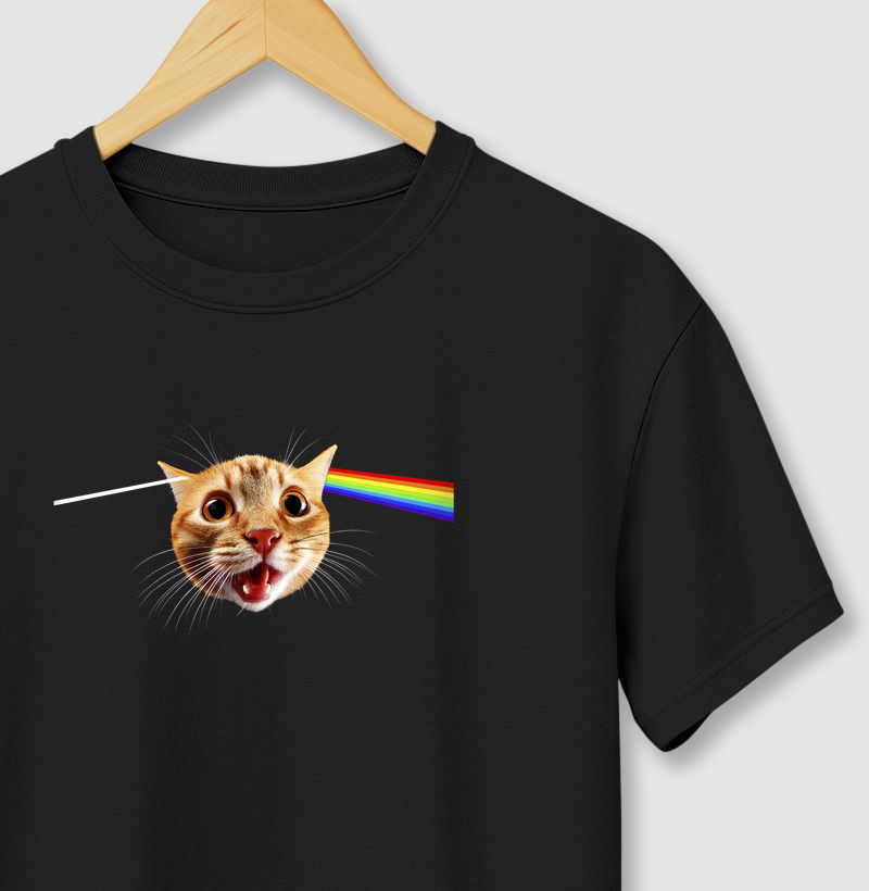 Gatinho Amarelo Arco Íris