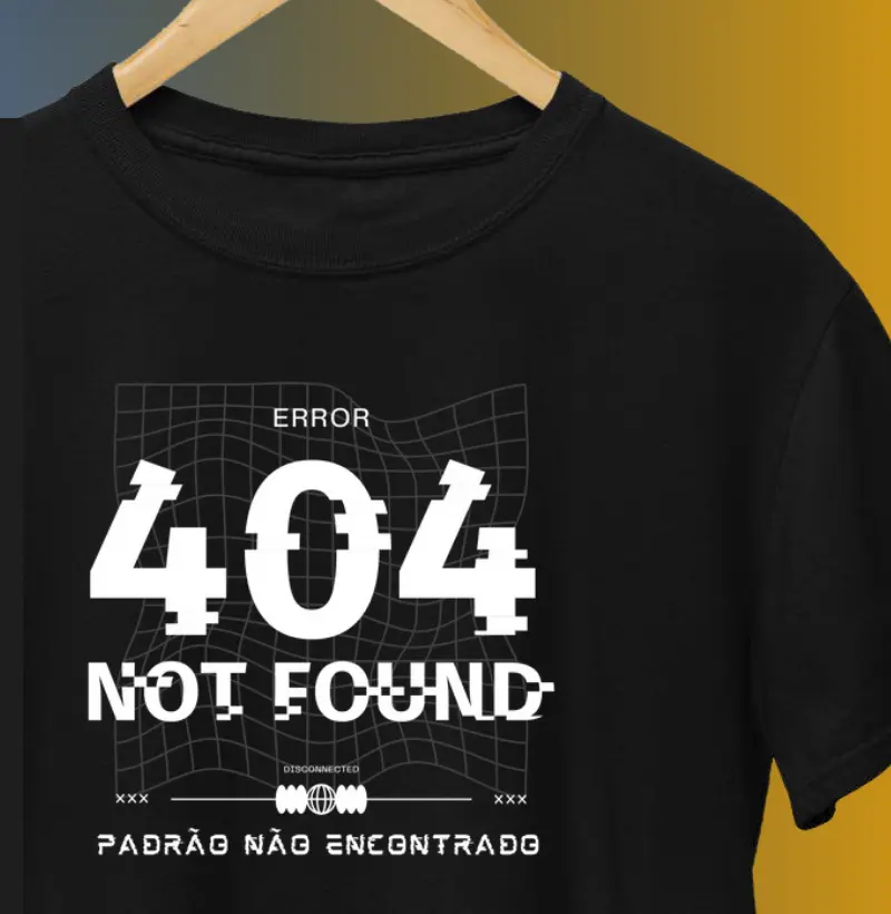 ERROR 404 - PADRÃO NÃO ENCONTRADO
