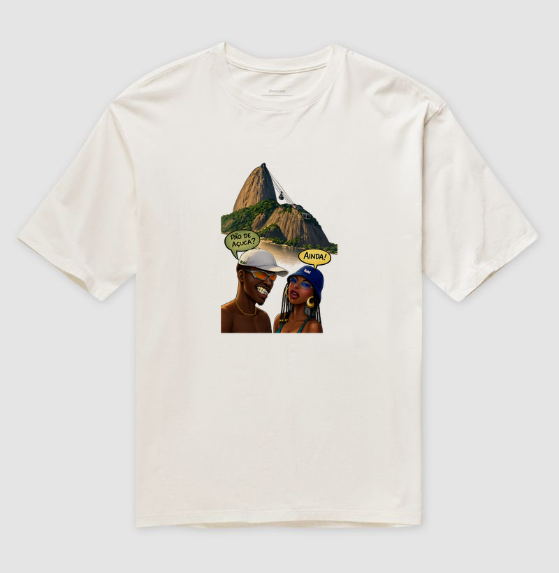 Camiseta Oversized Pão de Açúca