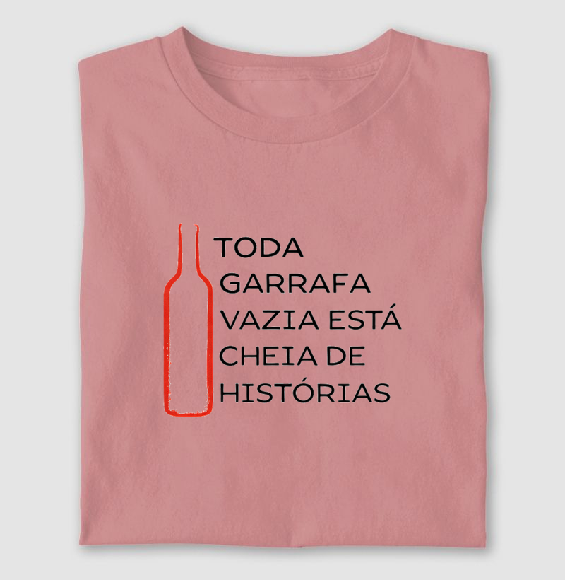 Toda garrafa vazia está cheia de histórias