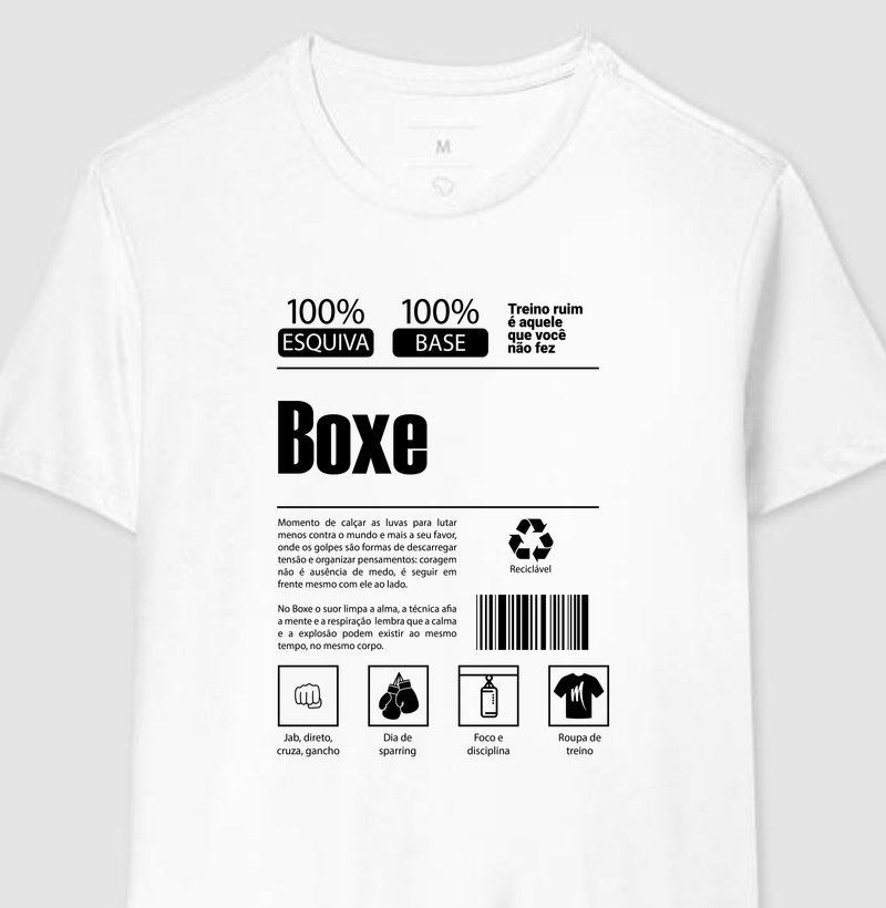 T-Shirt - Produto Boxe