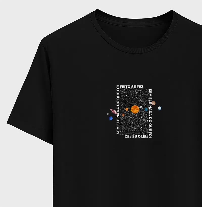 Camiseta UNIVERSO (Algodão Peruano)