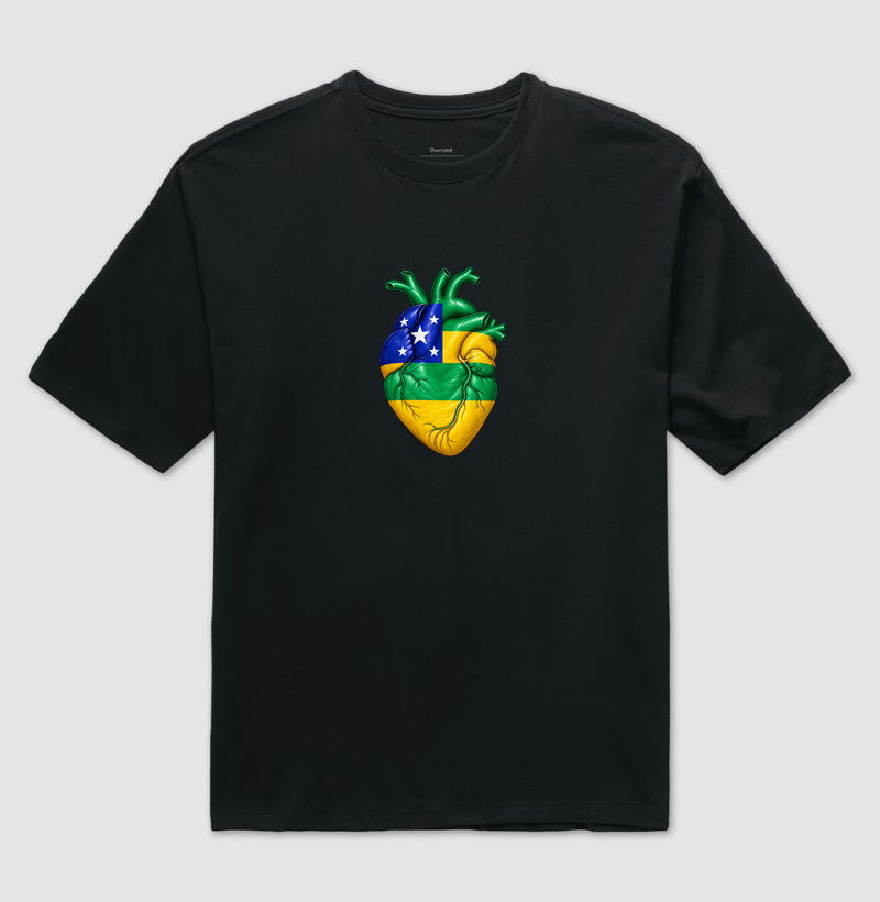 Sergipe | Coração - Camiseta Oversized