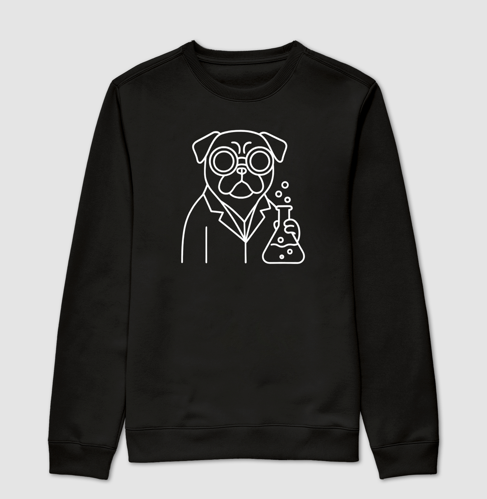 Pug Cientista