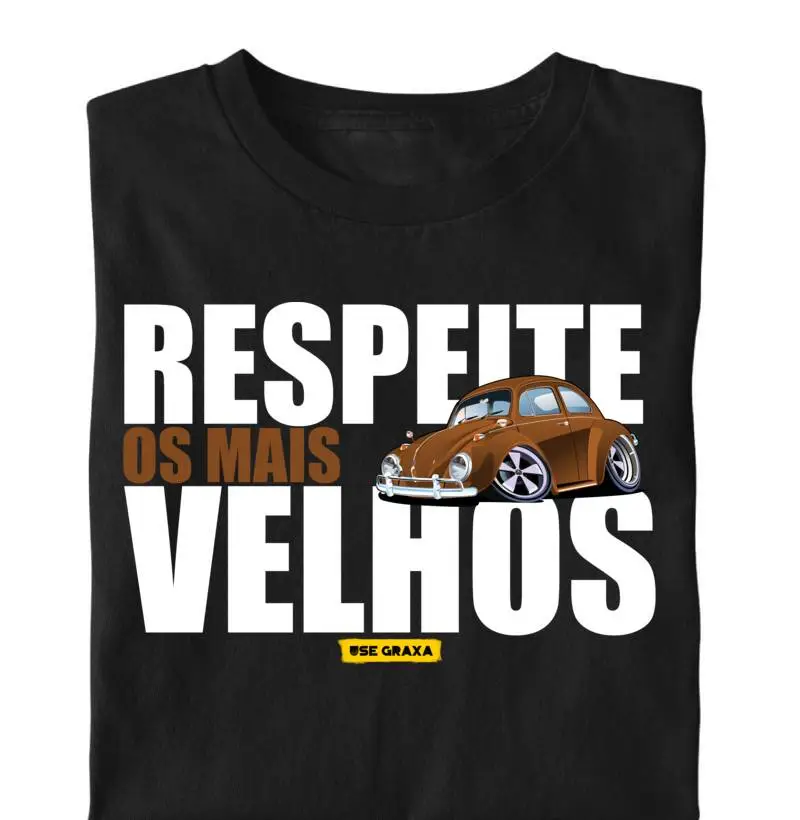 Respeite os Mais Velhos Fusca Marrom