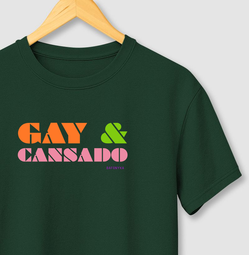 😮‍💨 Gay e Cansado (mas ainda brilhando) 🌈