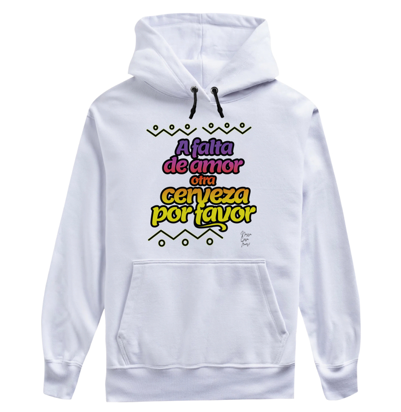 A falta de amor, otra cerveza por favor