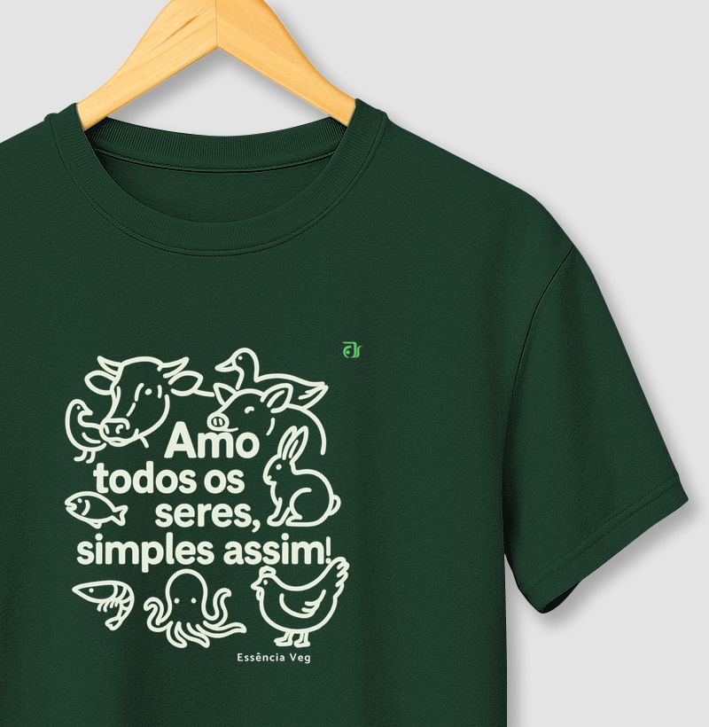 Amo todos os seres, simples assim!