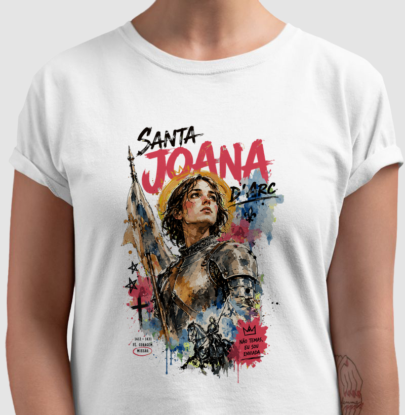 Santa Joana D'Arc - Aquarela