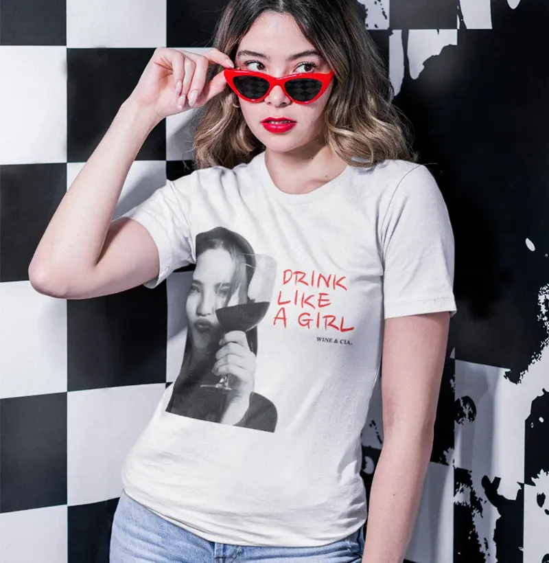 Camiseta Drink Like a Girl