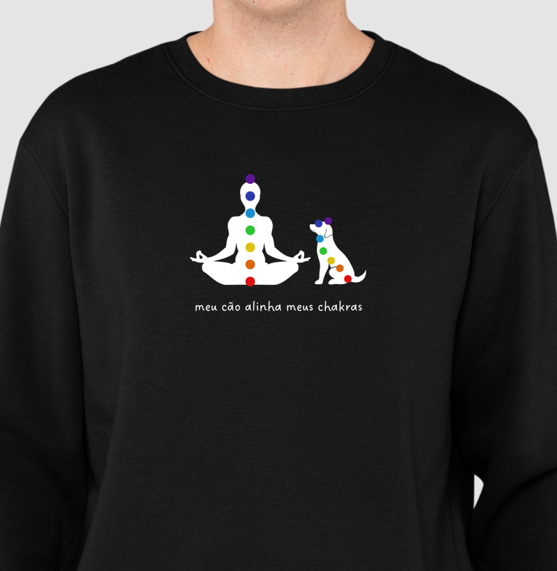 Cão e chakras