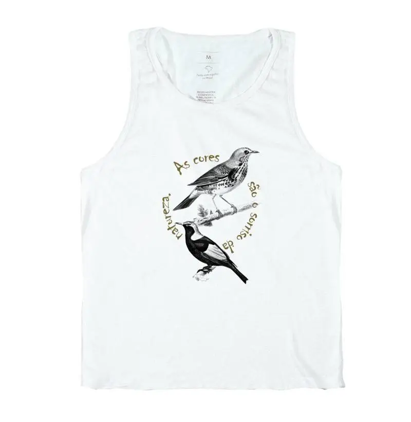 Camiseta Regata, Passarinheiro do Brasil  