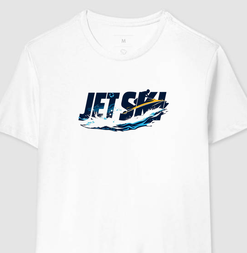 Jet Ski White - Algodão 30.1 
