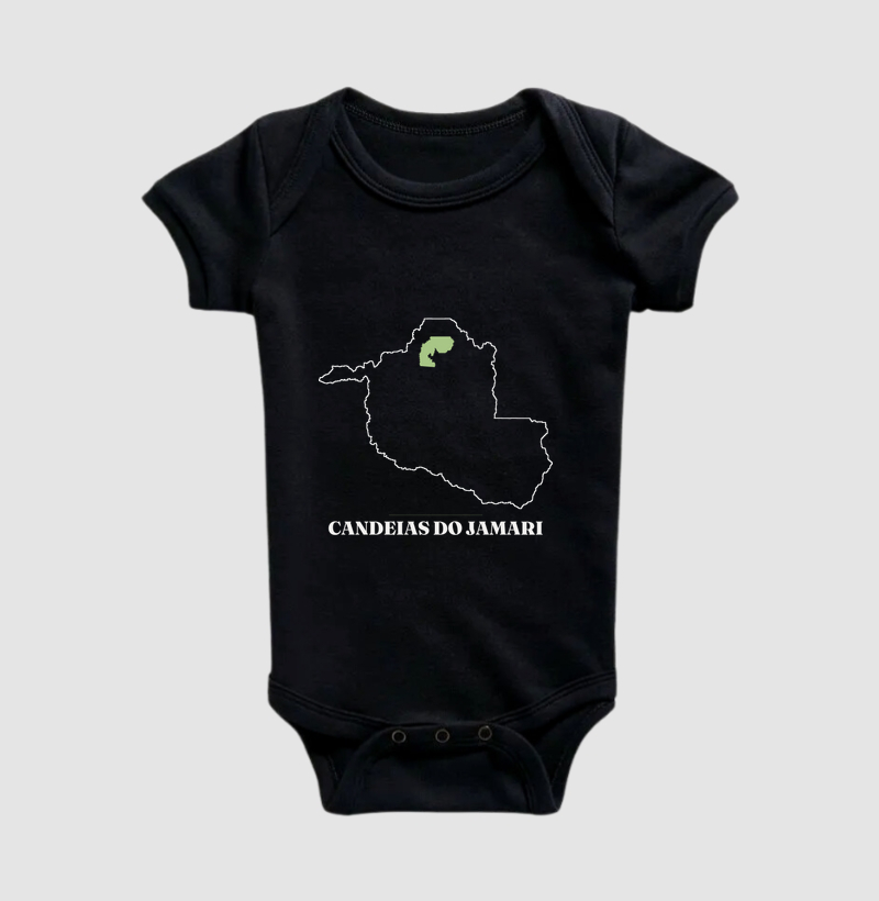Candeias do Jamari | Traço RO - Body Infantil