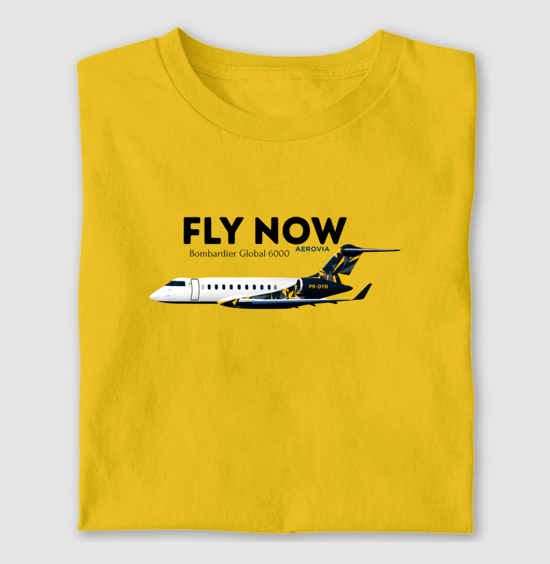 Camiset GlobAL 6000 Fly now