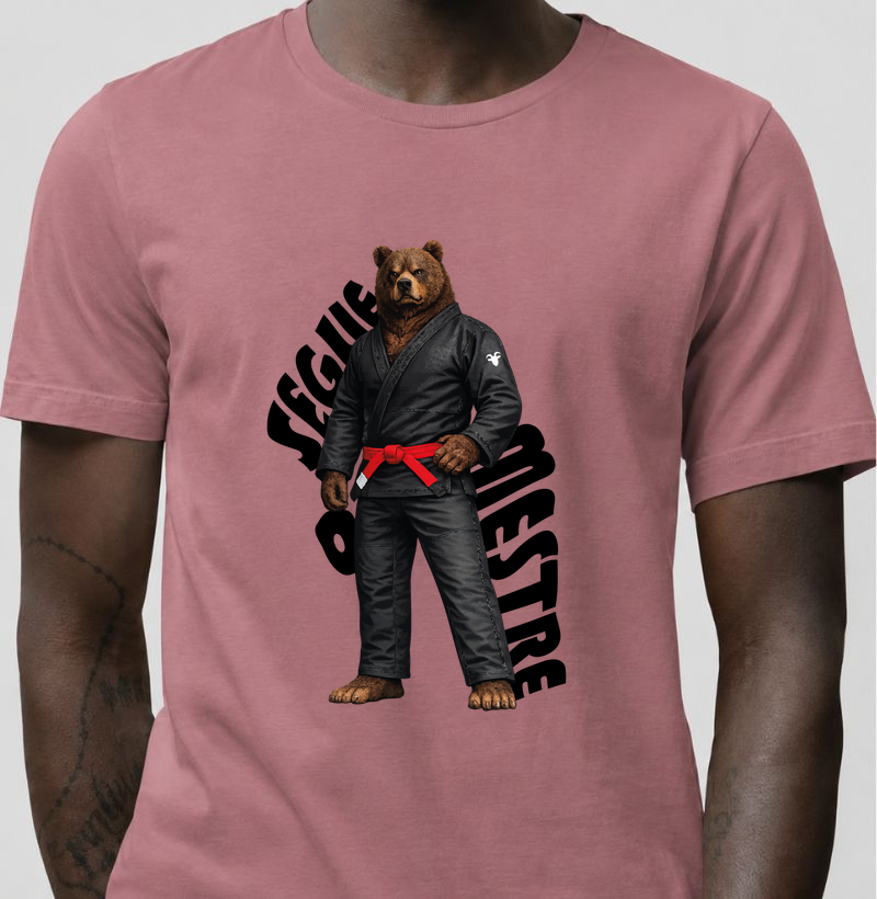 Camiseta Urso - Segue o Mestre