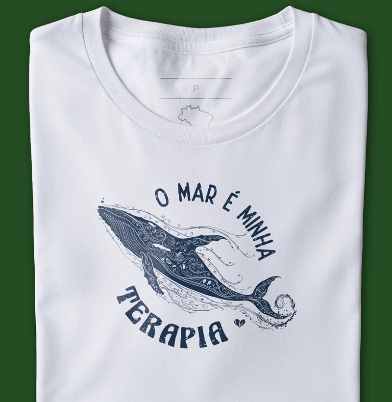 O mar é minha terapia