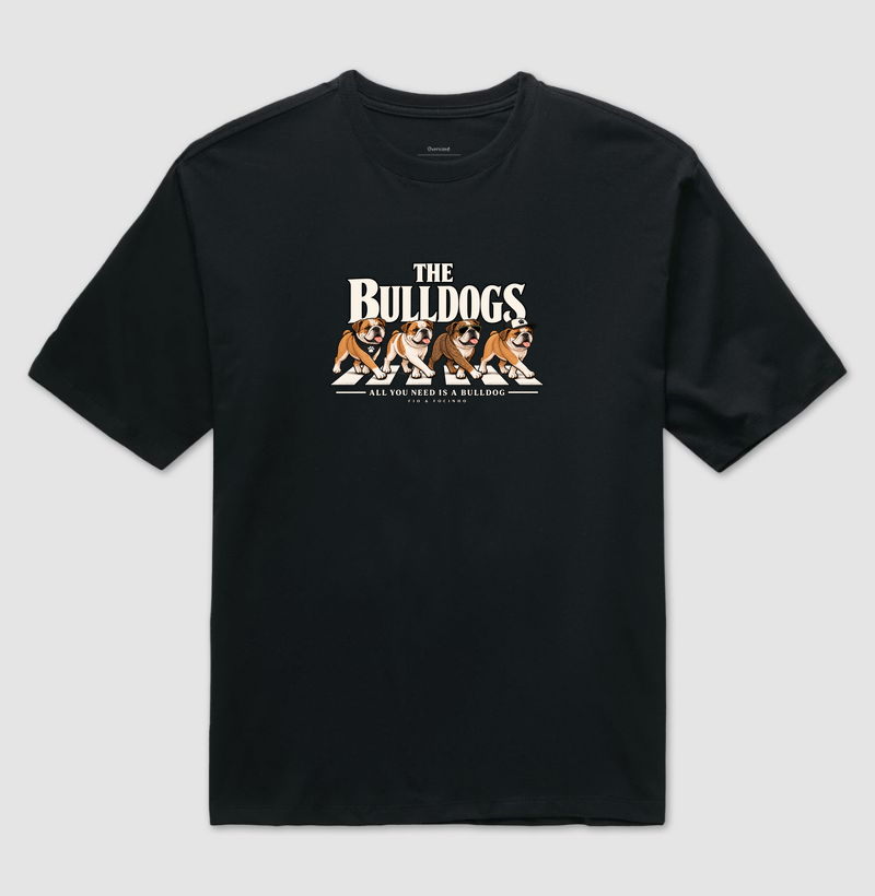 Camiseta Bulldog / Pet Lovers | The Bulldogs - Camiseta Oversized