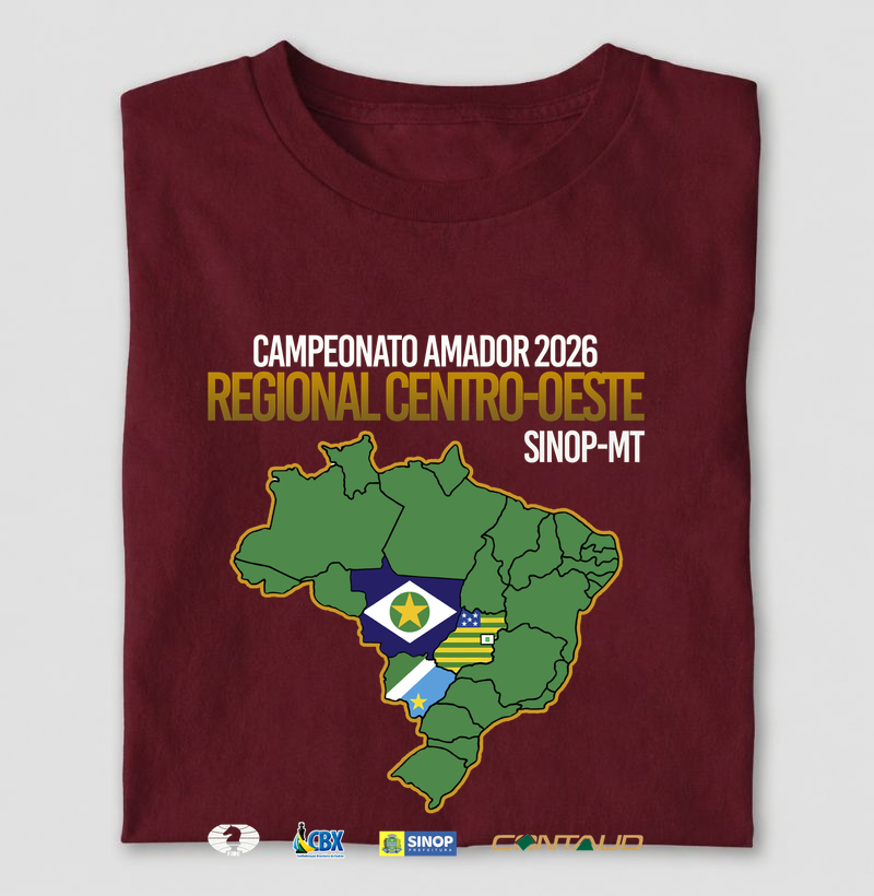 Campeonato Amador Centro-Oeste - Camiseta Infantil