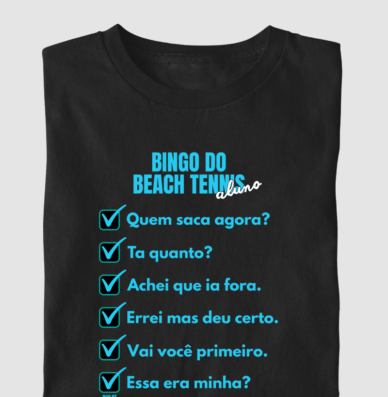 Bingo Do Beach Tennis - Aluno