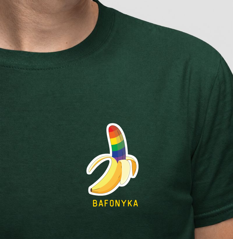 🍌🌈 Por fora, banana. Por dentro, orgulho.