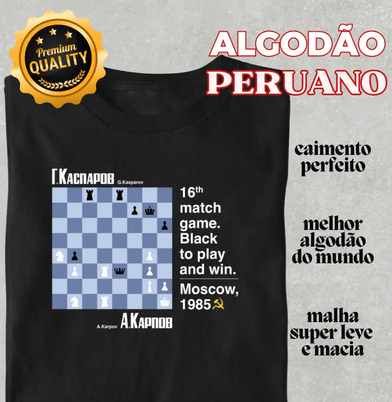 Kasparov x Karpov - 1985