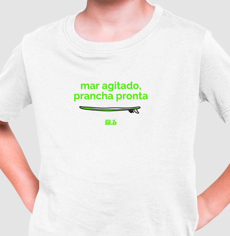 Mar agitado prancha pronta