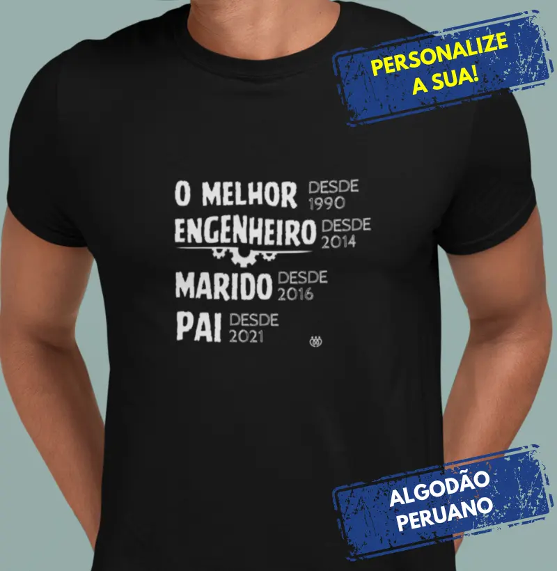 O melhor desde 1990- Premium - PARA PERSONALIZAR, ENTRE EM CONTATO ANTES DO PEDIDO