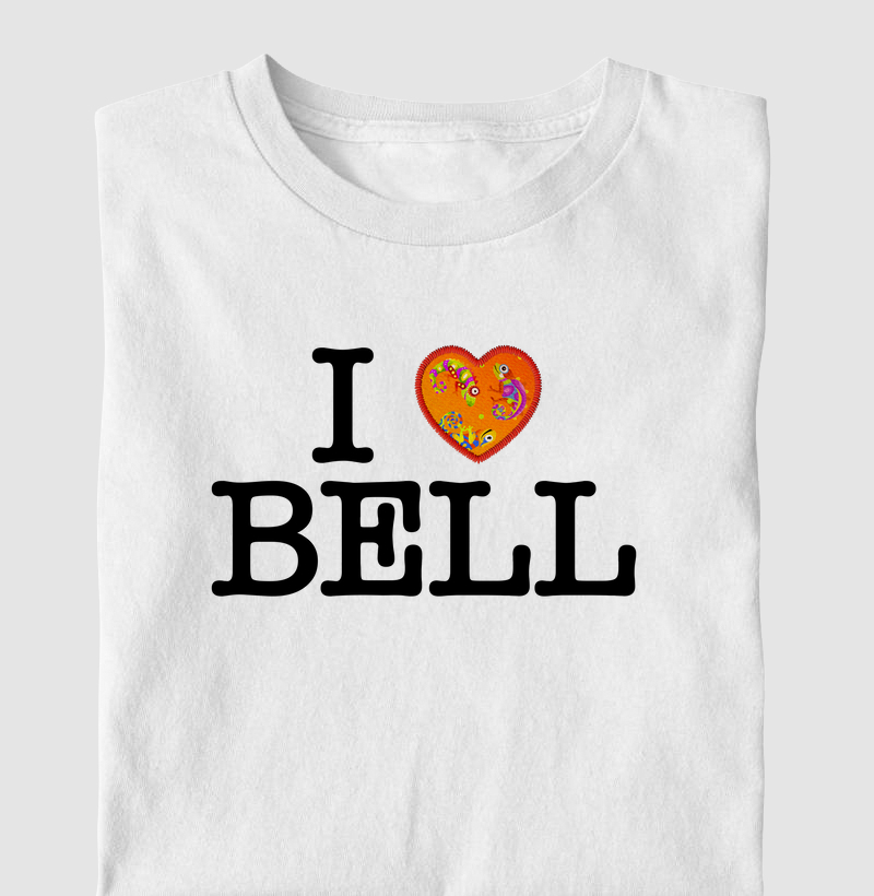 Camiseta Axé - I Love Bell